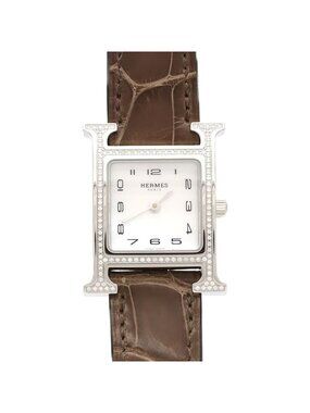 Hermes H Watch D SS Quartz